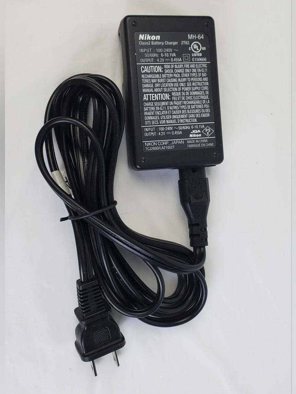 Nikon Coolpix S550 10.0MP Digital Camera Battery Charger Cords Book w/Case WORKS